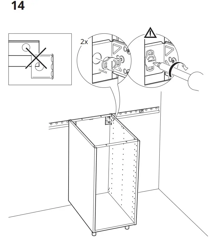 IKEA METOD Base Cabinet Frame - 14
