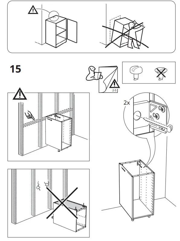 IKEA METOD Base Cabinet Frame - 15.0