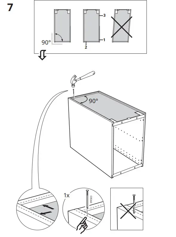 IKEA METOD Base Cabinet Frame - 7