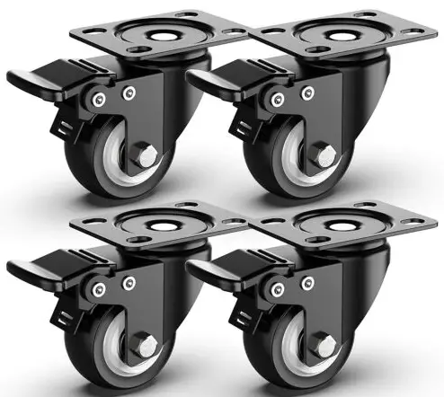 raya CS-CSX3 4-Pack 3-Inches-Caster-Wheels-Locking-Casters-PRODUCT-IMG