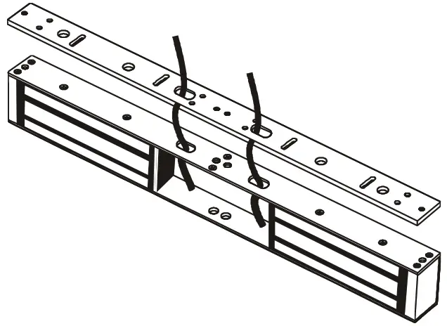 SECO-LARM E-941DA-600Q Double Door Electromagnetic Locks - 14