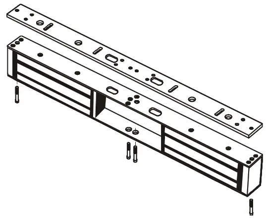 SECO-LARM E-941DA-600Q Double Door Electromagnetic Locks - 15