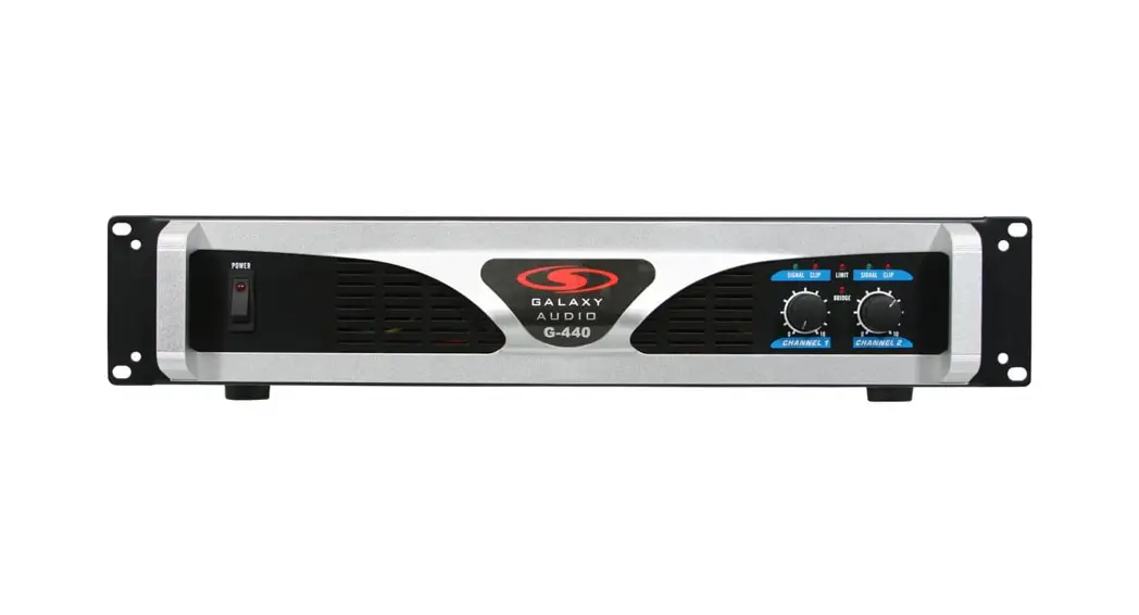 Galaxy Audio G-440 G-series Amplifiers User Manual