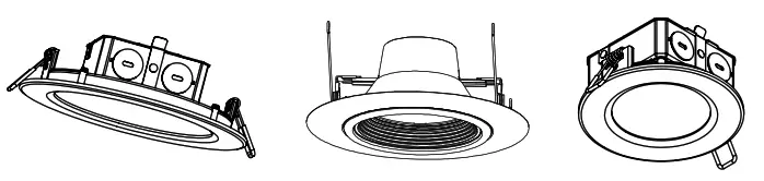UTILITECH 5041632 3 in 1 Recessed Downlight - fig 1