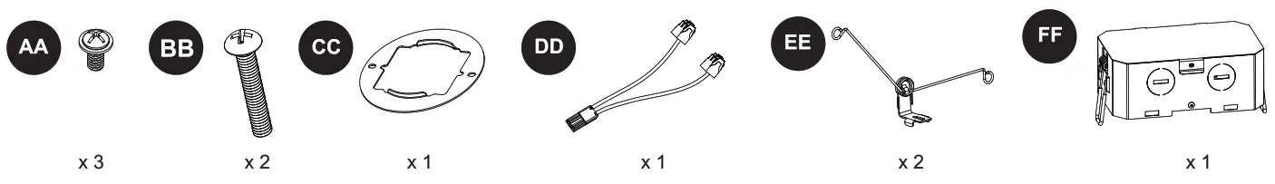 UTILITECH 5041632 3 in 1 Recessed Downlight - fig 3