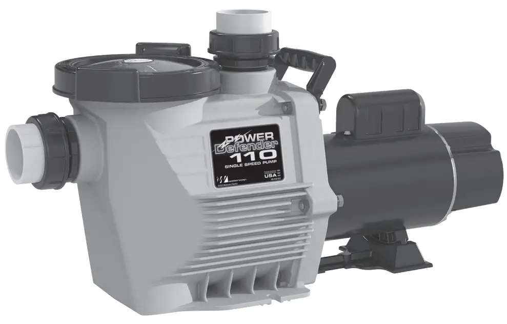 waterway 810-0229 Power Defender 1.10HP Pump