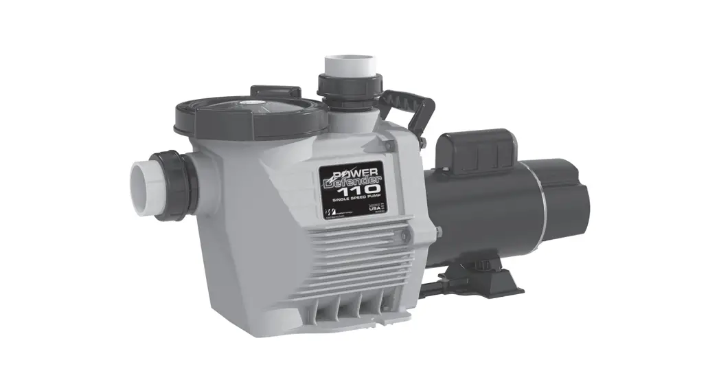 Waterway 810-0229 Power Defender 1.10hp Pump Owner's Manual Waterway 810-0229 Power Defender 1.10hp Pump Owner's Manual