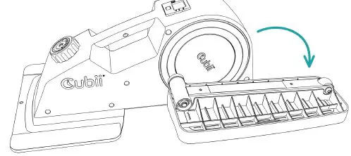 Cubii-F3B2GRN-JR2-Fly-Wheel-Resistance-Compact Under-Desk Elliptical-6