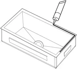 Secure Sink to Countertop