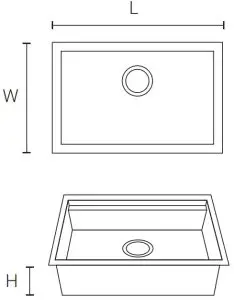 Undermount sinl models