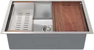 Swiss Madison SM-KU749 Stainless Steel Undermount Kitchen Workstation Sink