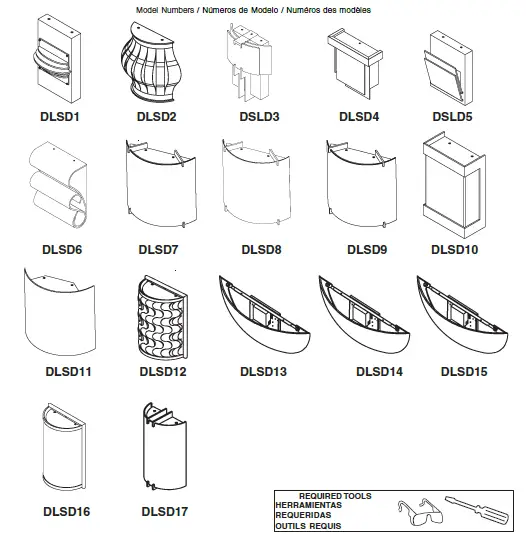LITHONIA-LIGHTING-DLSD11-LED-Sconce-Diffusers-Instruction-Manual-1