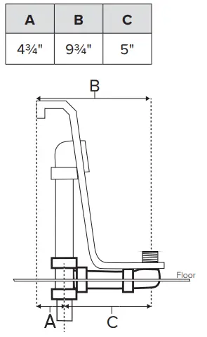 MTI Baths 146 Parisian 1 Freestanding Air Tub - Fig1