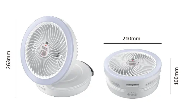 COMFIER-CO-F0221-Cordless-Desktop-Folding-Fan-fig-2