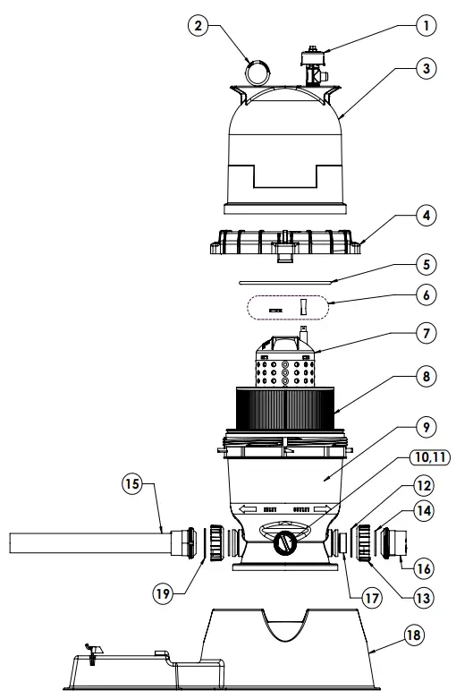 PENTAIR CC 50 Clean and Clear Cartridge Filter System - fig 4