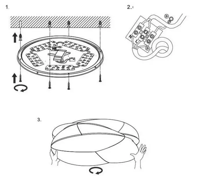 mantra 5955 Ceiling Light Lamp 1