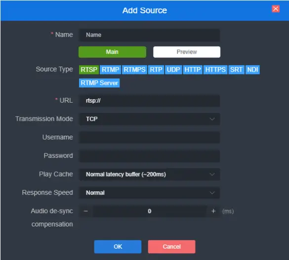 KILOVIEW D350D260 - Add video source