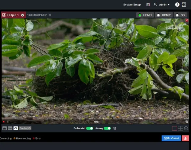 KILOVIEW D350D260 - Output