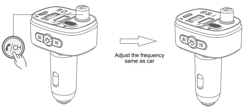 Battery Mate T65 Car Bluetooth FM Transmitter - INSTRUCTION 4