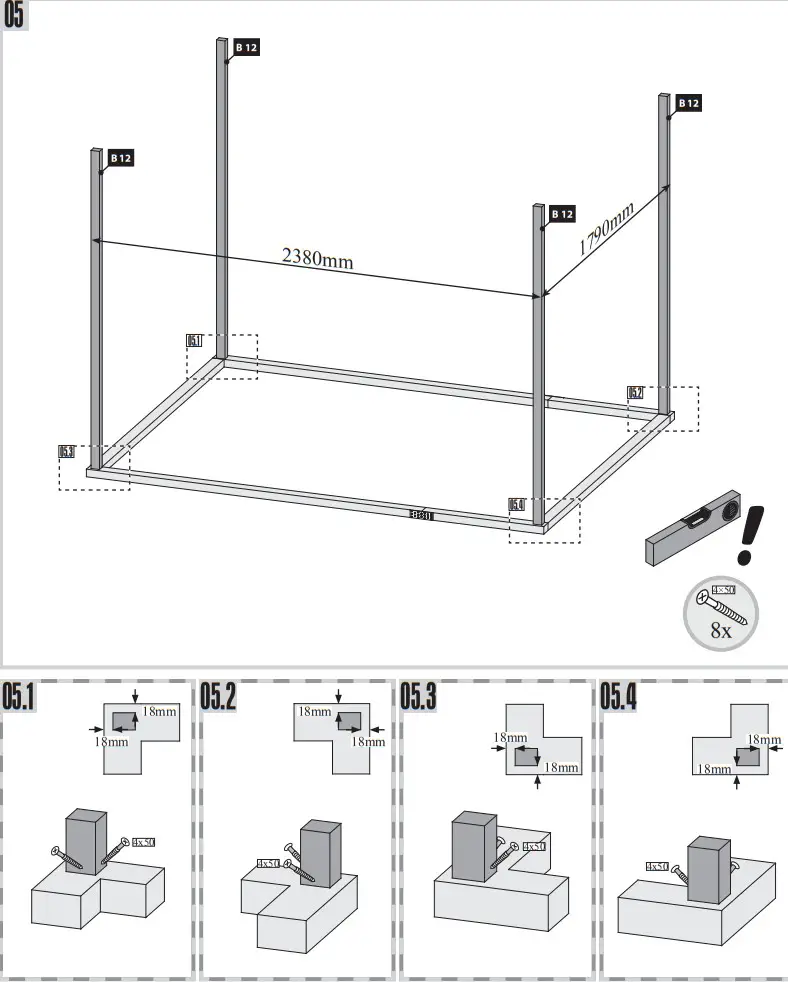 ALDI 39052 Karibu Garden House - fig 20
