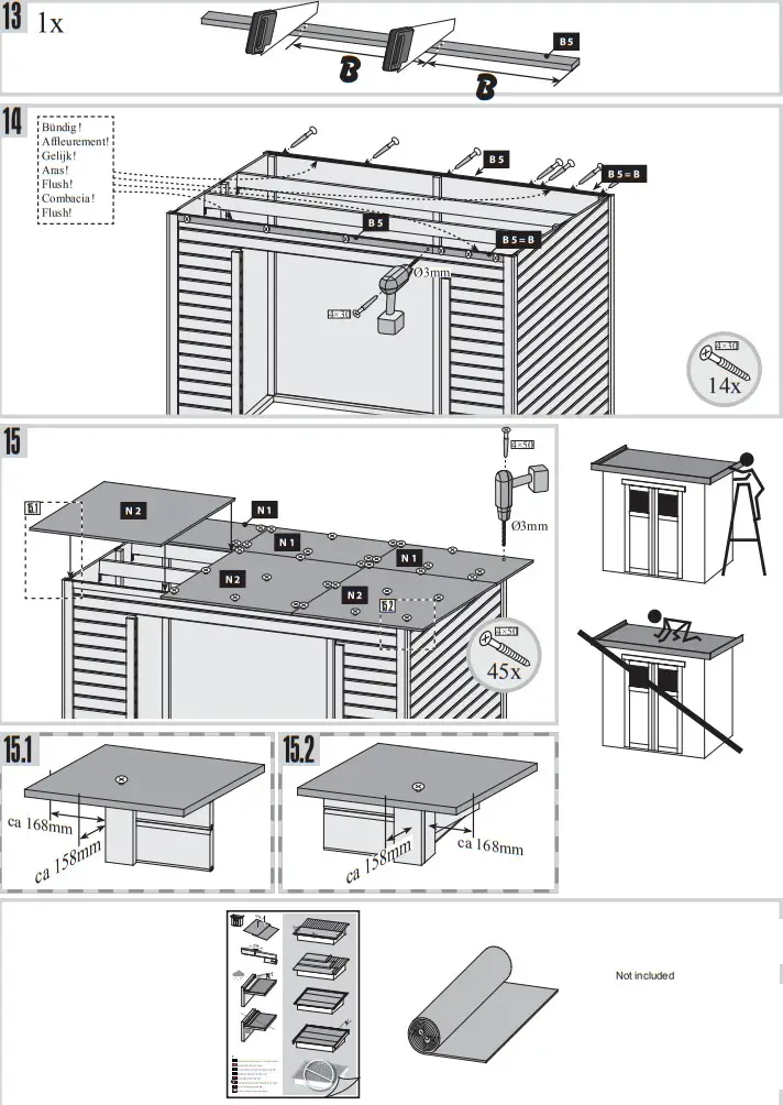 ALDI 39052 Karibu Garden House - fig 24