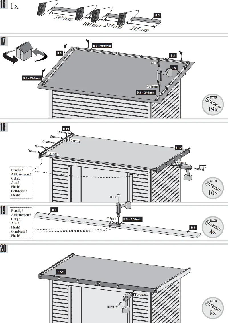 ALDI 39052 Karibu Garden House - fig 25