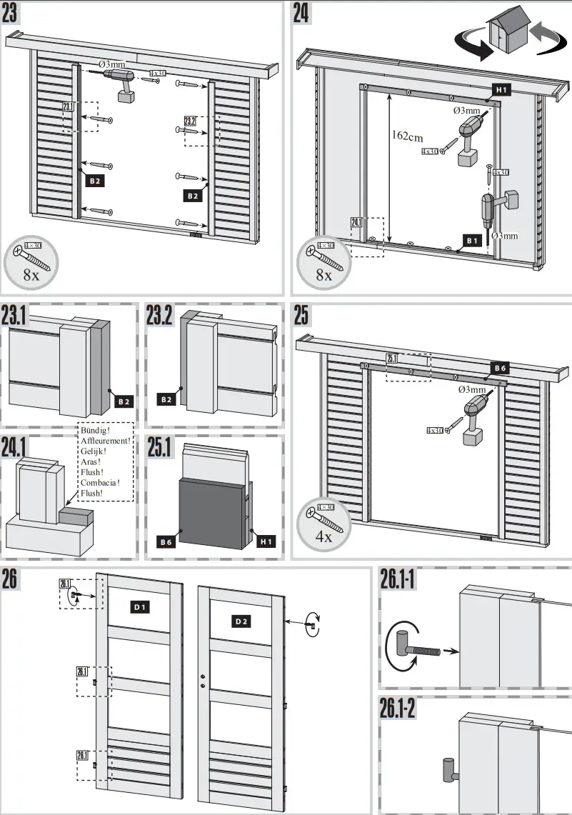 ALDI 39052 Karibu Garden House - fig 27