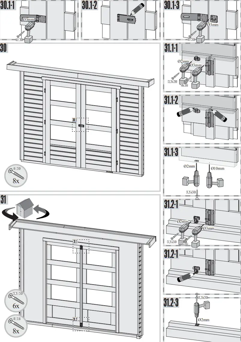 ALDI 39052 Karibu Garden House - fig 29