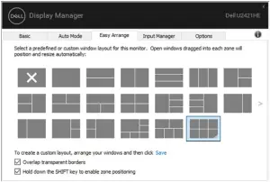 U2421HE - Organizing Windows with Easy Arrange - 2