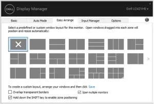 U2421HE - Organizing Windows with Easy Arrange - 3
