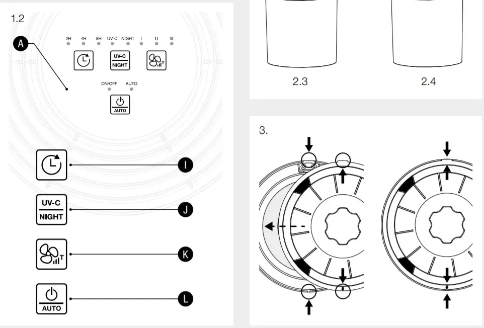SOEHNLE 68122 400 Air Fresh Clean Purifier-1-2