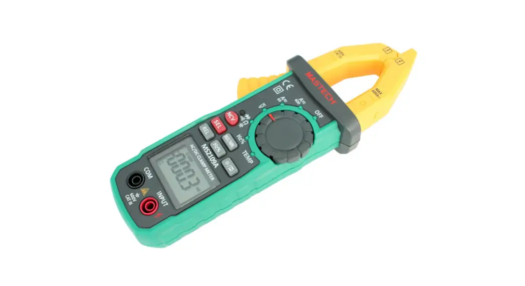 Mastech Ms2109a Ac/dc Clamp Meter User Manual