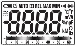 MASTECH MS2109A AC DC Clamp Meter - fig 2