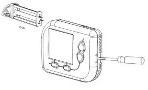 FIG 1 Opening the cover