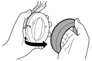 SONY MDR-RF855RK Wireless Stereo Headphone System - Replacing the earpads 1