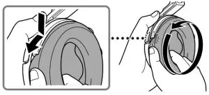 SONY MDR-RF855RK Wireless Stereo Headphone System - Replacing the earpads 2