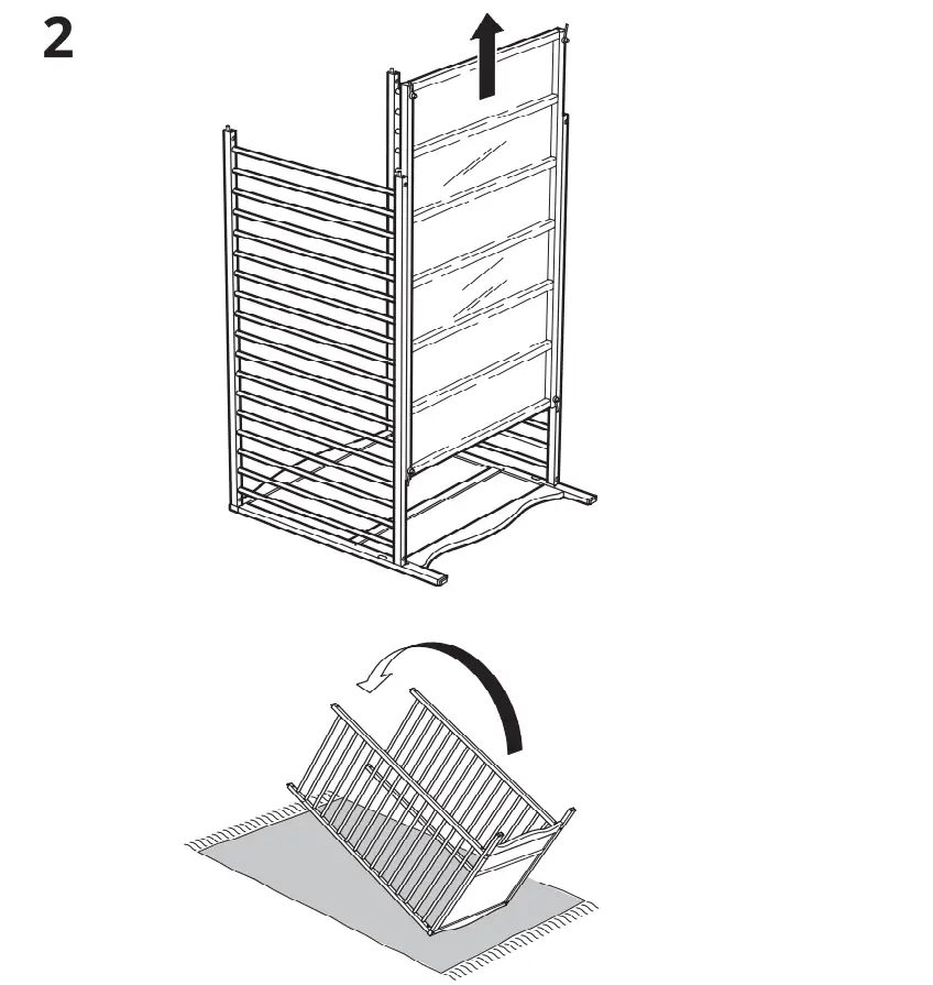 IKEA SMÅGÖRA Cot - figure 12