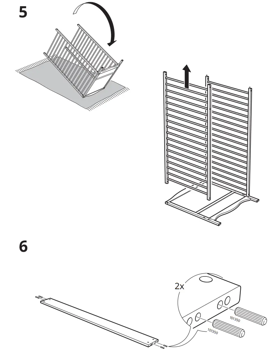 IKEA SMÅGÖRA Cot - figure 14