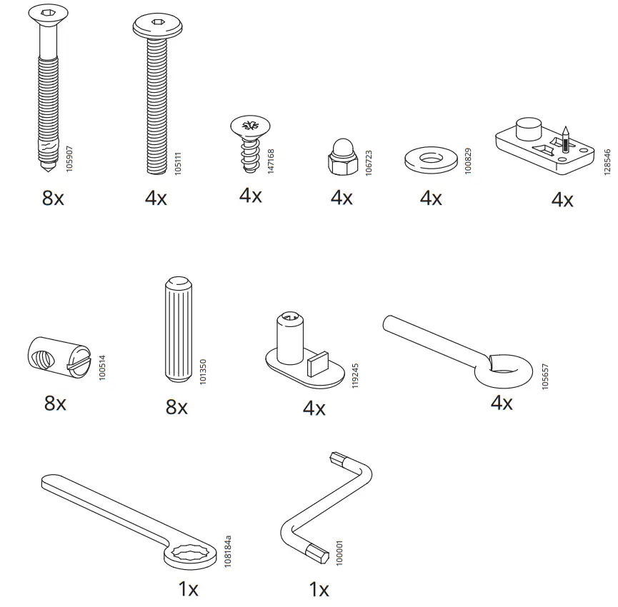 IKEA SMÅGÖRA Cot - figure 2