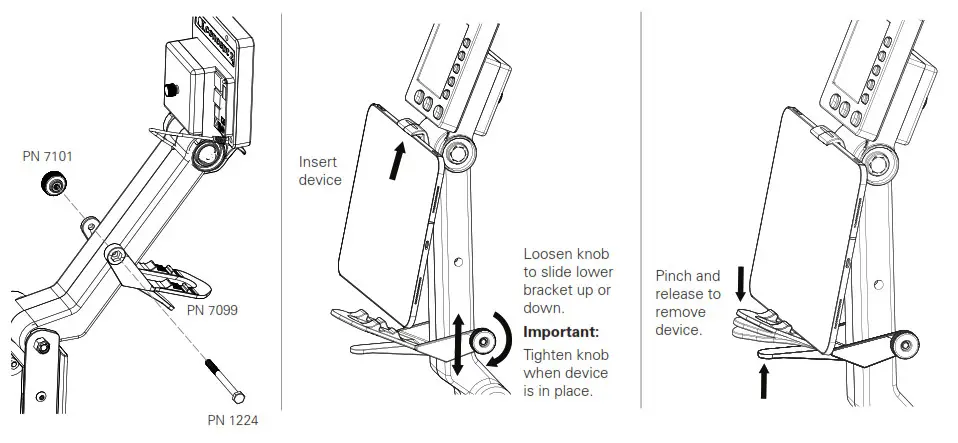 concept 2 RowERG-Holder