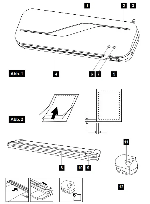 hama 00050560 Basic 4-In-1 Laminator Kit- 1