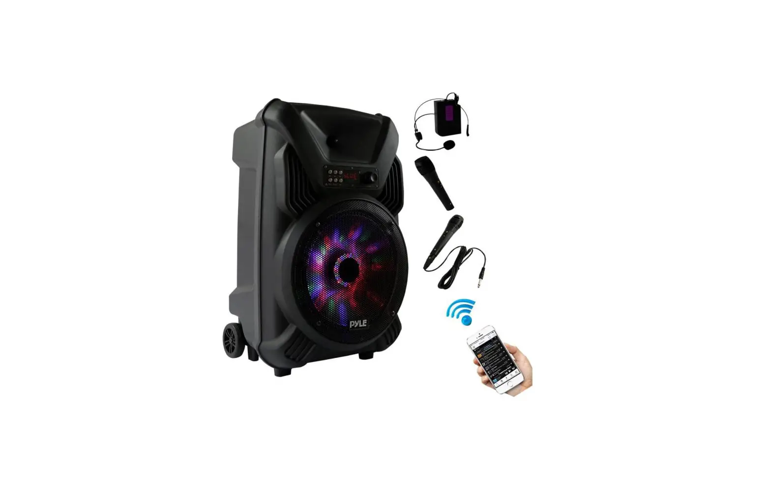 Pyle Pphp126wmu Portable Pa Speaker And Microphone System User Manual