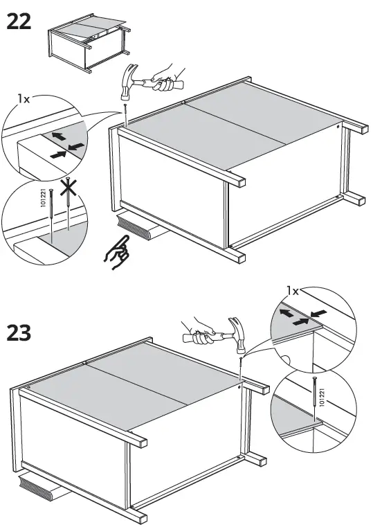 IKEA 103.556.89 HEMNES Chest of 3 Drawers-17