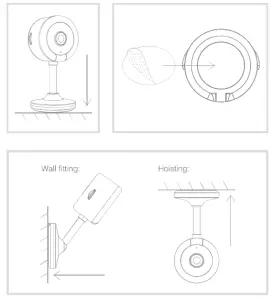 Shenzhen Bovision Technology BF-MC01 Smart Wifi Camera - checklist for all parts 3