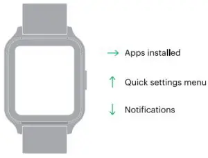 SMART WATCHES N003 ColorFit Brio Smartwatch - Nevigation