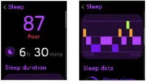 SMART WATCHES N003 ColorFit Brio Smartwatch - Sleep