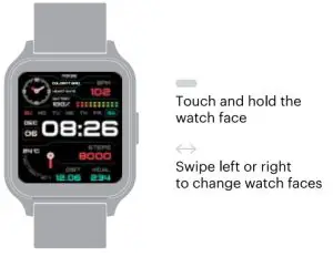 SMART WATCHES N003 ColorFit Brio Smartwatch - Watch Face