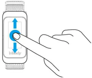 INBODYBAND3 Body Composition Analyzer - Toggle Screen