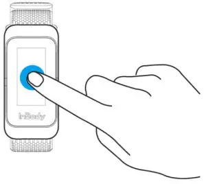 INBODYBAND3 Body Composition Analyzer - display