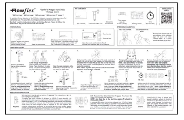 Flowflex COVID-19 Antigen Home Test FIG 4
